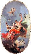 Giovanni Battista Tiepolo The Triumph of Zephyr and Flora Sweden oil painting artist